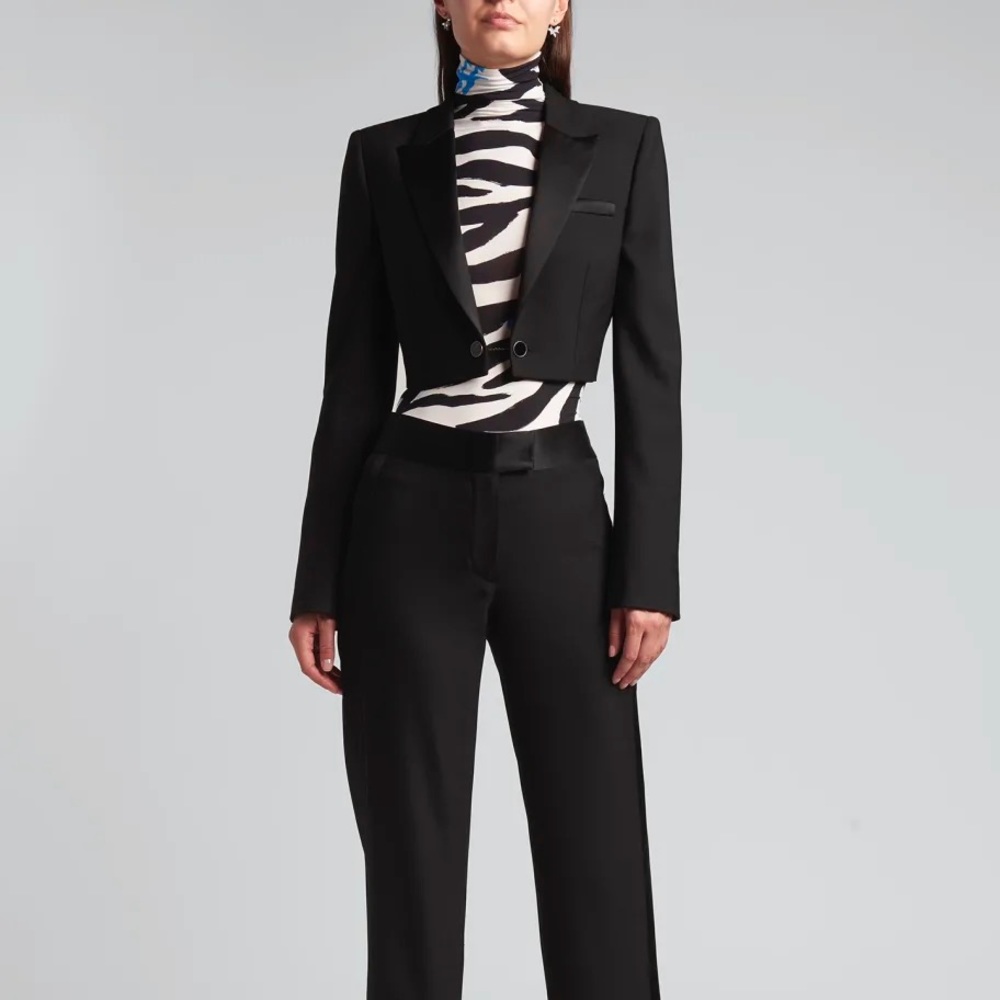 Tuxedo Cropped Jacket